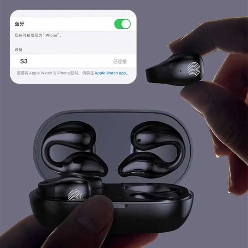 TWS Bluetooth 5.2 Bone Conduction Wireless Headphones