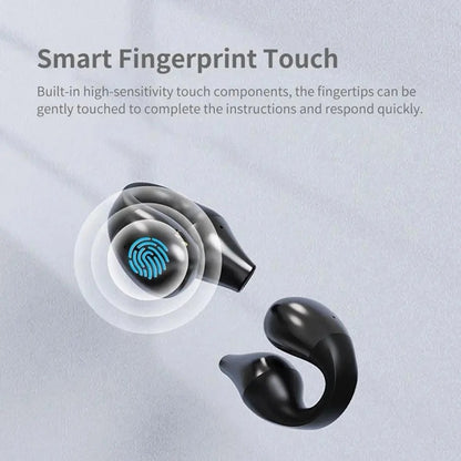 TWS Bluetooth 5.2 Bone Conduction Wireless Headphones