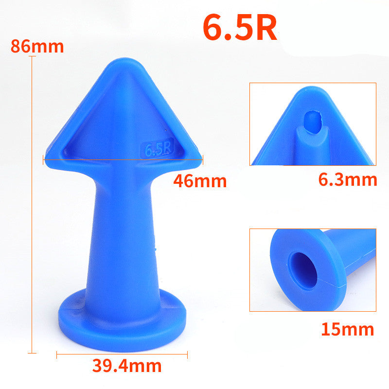 Thickened Scraper Tool For Caulking And Adhesive Removal