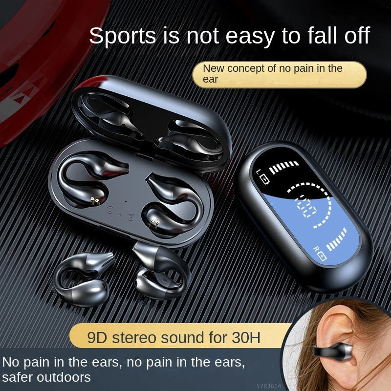 TWS Bluetooth 5.2 Bone Conduction Wireless Headphones