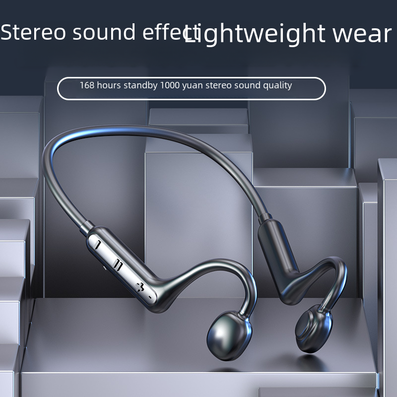 Bone Conduction Bluetooth Headphones for Sports & Swimming